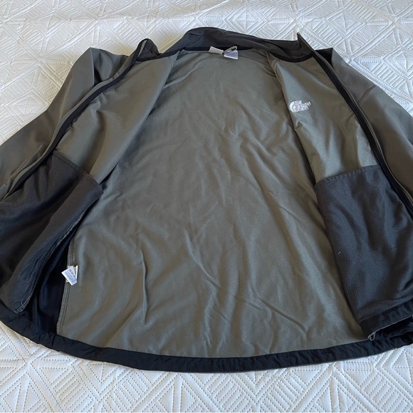The North Face Mens Apex Soft Shell Jacket Size XL Dark Gray - Picture 9 of 10